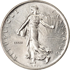 Coin, France, Semeuse, Franc, 1959, Paris, ESSAI, MS(65-70), Nickel, KM:E98