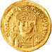 Münze, Maurice Tiberius, Solidus, Constantinople, VZ, Gold