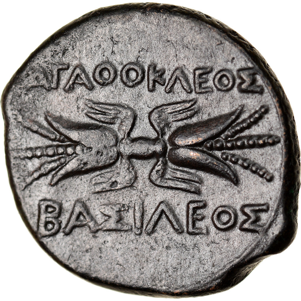 Coin, Sicily, Syracuse (317-289 BC), Bronze Æ, 317-329 BC, Syracuse, MS(60-62)