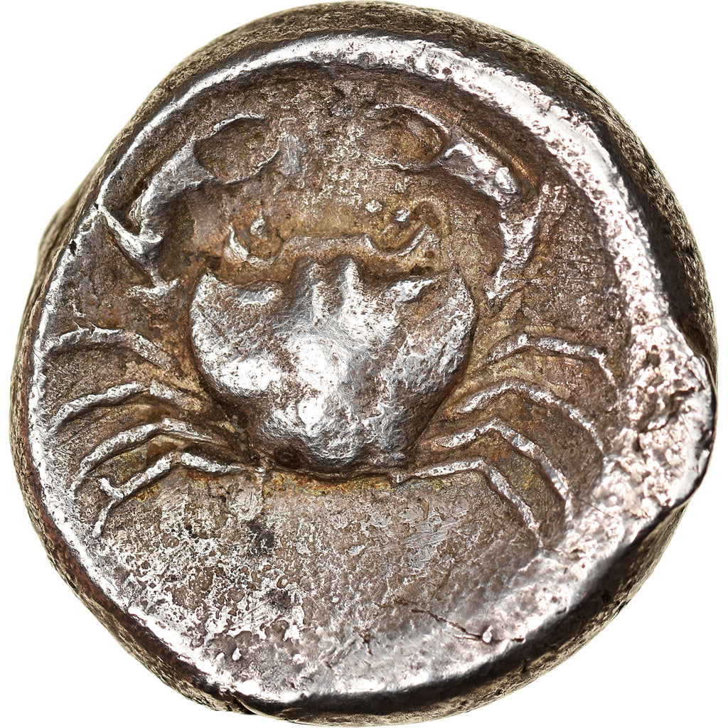Coin, Sicily, Akragas, Tetradrachm, 465/4-446 BC, EF(40-45), Silver, SNG ANS:964