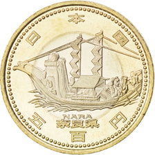 JAPAN, 500 Yen, 2009, KM #155, MS(63), Bi-Metallic, 26.5, 7.13