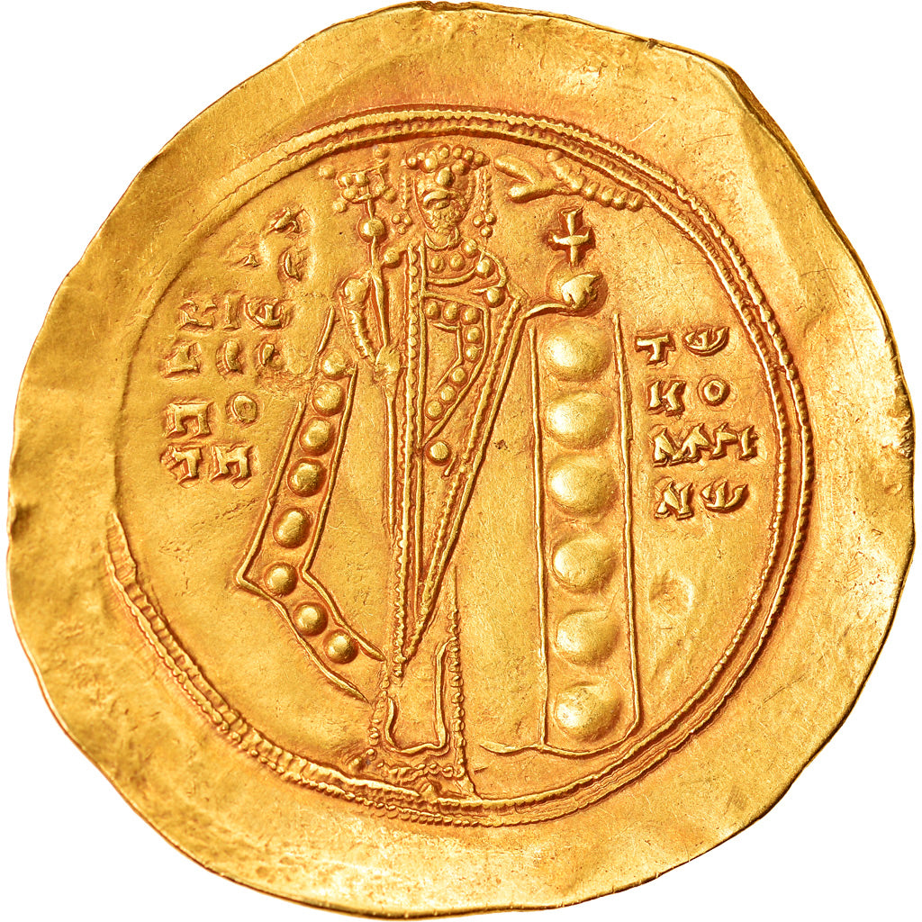 Munten, Alexius I Comnenus, Hyperpyron, 1081-1118, Constantinople, ZF+, Goud