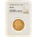 Monnaie, France, Napoleon III, 50 Francs, 1866, Strasbourg, NGC, MS60, SUP+, Or