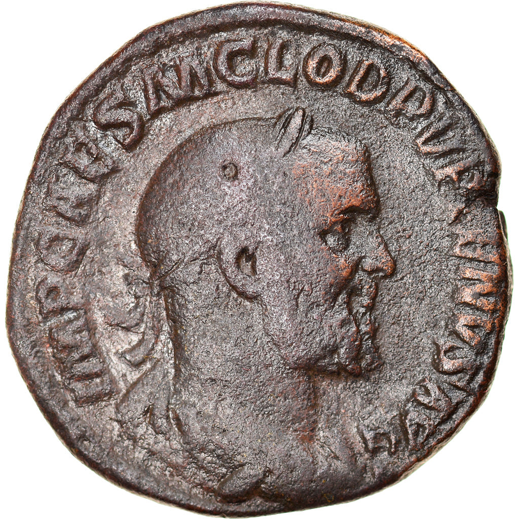 Coin, Pupienus, Sestertius, Rome, VF(30-35), Bronze, Cohen:38