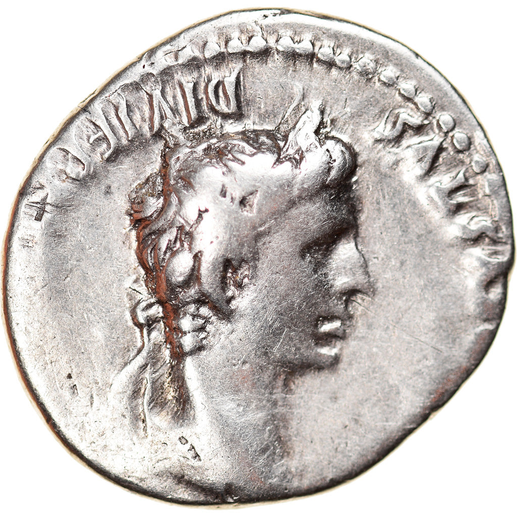 Coin, Augustus, Denarius, Lyon - Lugdunum, VF(20-25), Silver, RIC:207