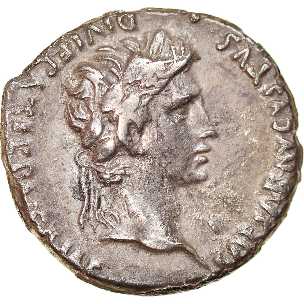 Münze, Augustus, Denarius, Lyon - Lugdunum, S+, Silber, RIC:207