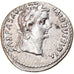 Moneta, Tiberius, Denarius, AD 14-37, Lyon - Lugdunum, BB+, Argento, RIC:28