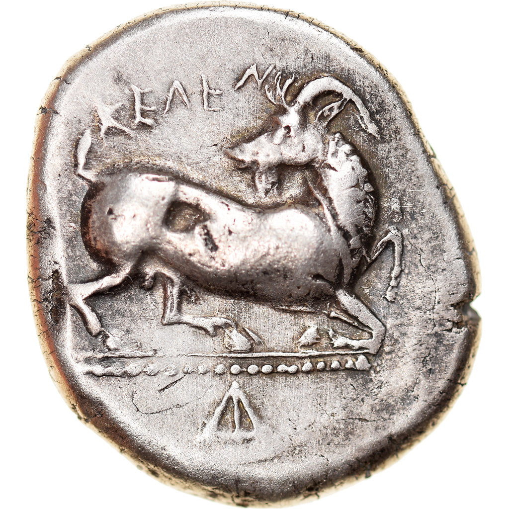 Munten, Silicië, Kelenderis, Stater, Kelenderis, ZF, Zilver