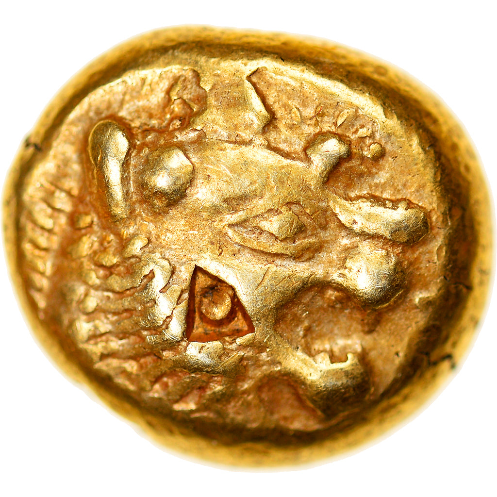Münze, Lydia, Alyattes, 1/3 Stater, 610-546 BC, Sardes, VZ, Electrum
