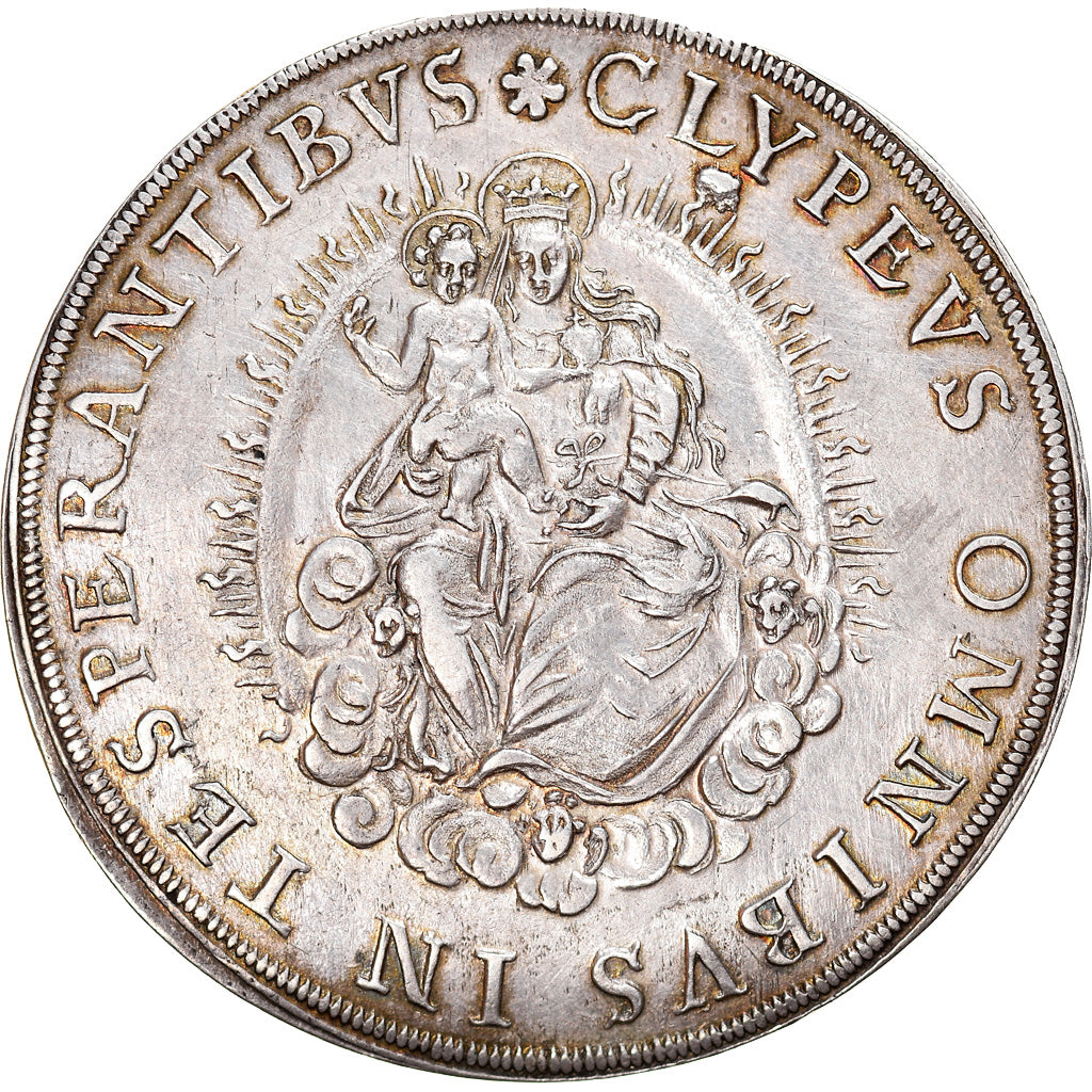 Coin, German States, Maximilian, Thaler, 1628, Munich, MS(64), Silver