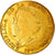 Moneda, Colombia, 16 Pesos, Diez I Seis, 1845, Popayan, BC+, Oro, KM:94.2
