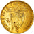 Moneta, Colombia, 16 Pesos, Diez I Seis, 1845, Popayan, VF(30-35), Złoto