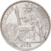 Moneda, INDOCHINA FRANCESA, 50 Cents, 1936, Paris, EBC+, Plata, KM:4a.2