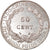 Moneda, INDOCHINA FRANCESA, 50 Cents, 1936, Paris, EBC+, Plata, KM:4a.2