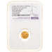 Monnaie, Inde, Pagoda, 12th-14th century, NGC, UNC Details, FDC, Or, Gradée