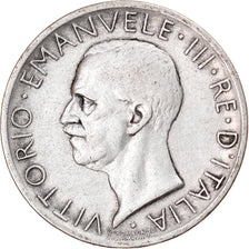 Monnaie, Italie, Vittorio Emanuele III, 5 Lire, 1929, Rome, TTB, Argent, KM:67.2