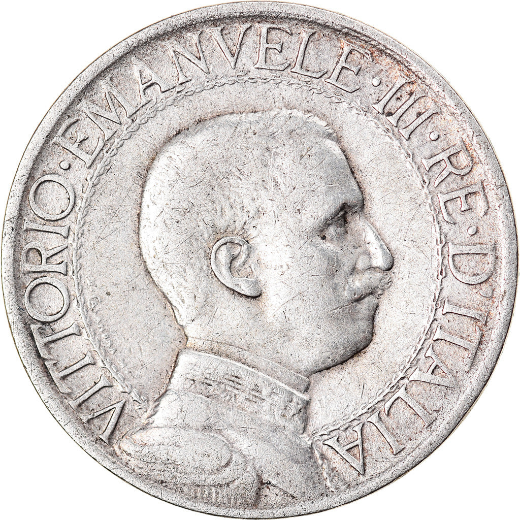 Münze, Italien, Vittorio Emanuele III, Lira, 1908, Rome, S, Silber, KM:45