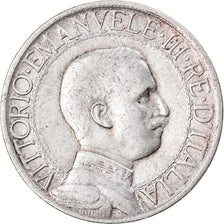 Münze, Italien, Vittorio Emanuele III, Lira, 1908, Rome, S, Silber, KM:45