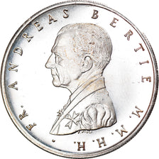 Coin, MALTA, ORDER OF, Andreas Bertie, Scudo, 1991, MS(63), Silver, KM:155