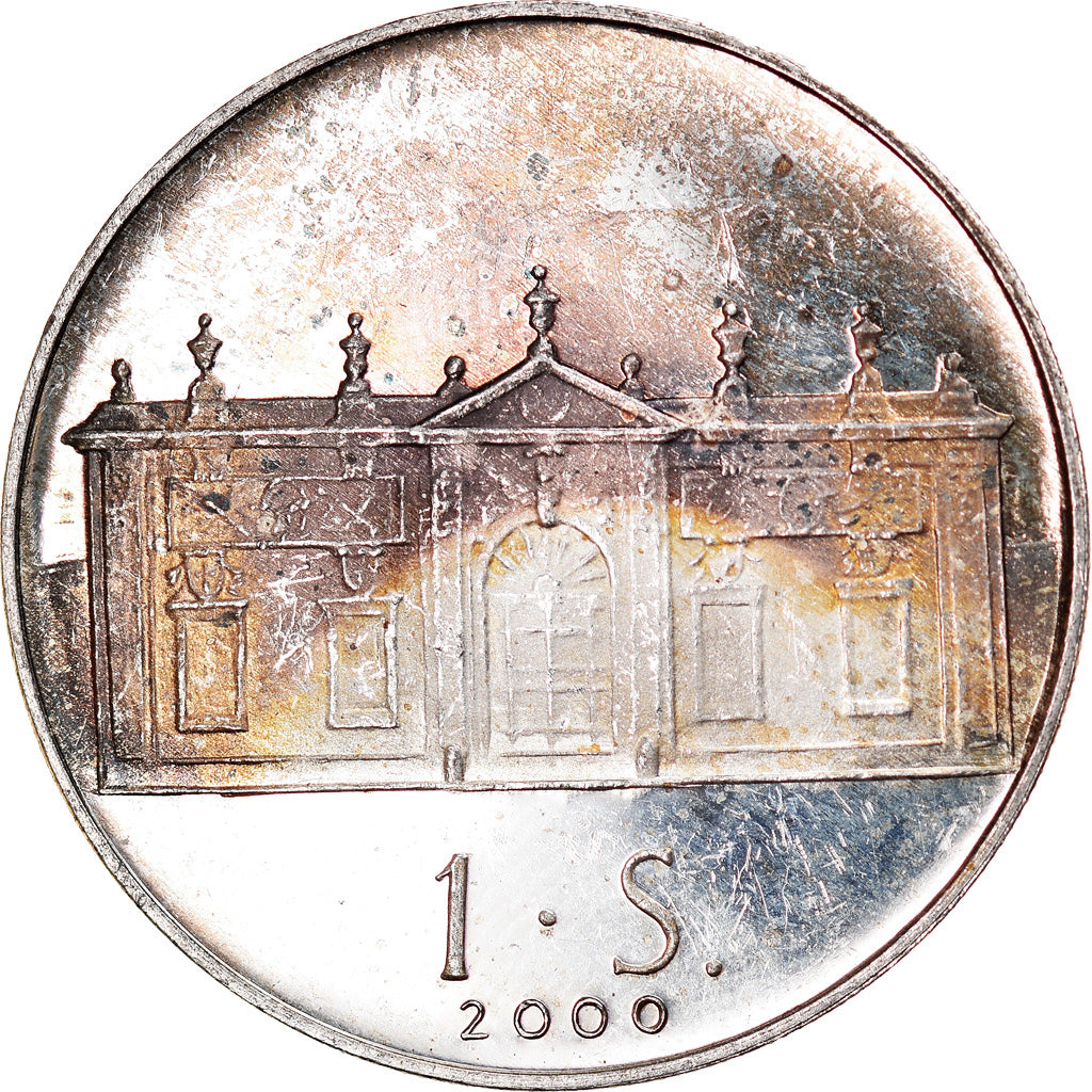 Coin, MALTA, ORDER OF, Andreas Bertie, Scudo, 2000, MS(63), Silver, KM:205