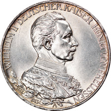 Coin, German States, PRUSSIA, Wilhelm II, 3 Mark, 1913, Berlin, MS(65-70)
