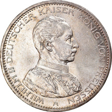 Coin, German States, PRUSSIA, Wilhelm II, 5 Mark, 1913, Berlin, MS(64), Silver
