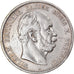 GERMAN STATES, 5 Mark, 1876, Berlin, KM #503, VF(30-35), Silver, 27.37
