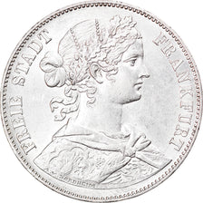 German States, FRANKFURT AM MAIN, Thaler, 1860, MS(60-62), Silver, KM:360