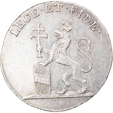 Austria, Token, François II, Medaille de couronnement, 1792, MS(60-62), Srebro