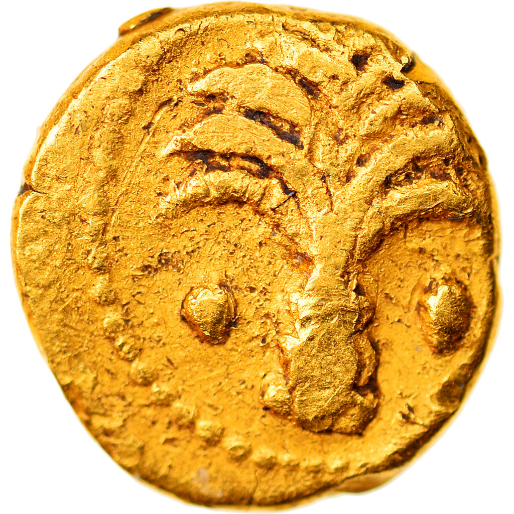 Coin, Zeugitana, 1/10 Stater, Carthage, AU(55-58), Gold, Pozzi:3290