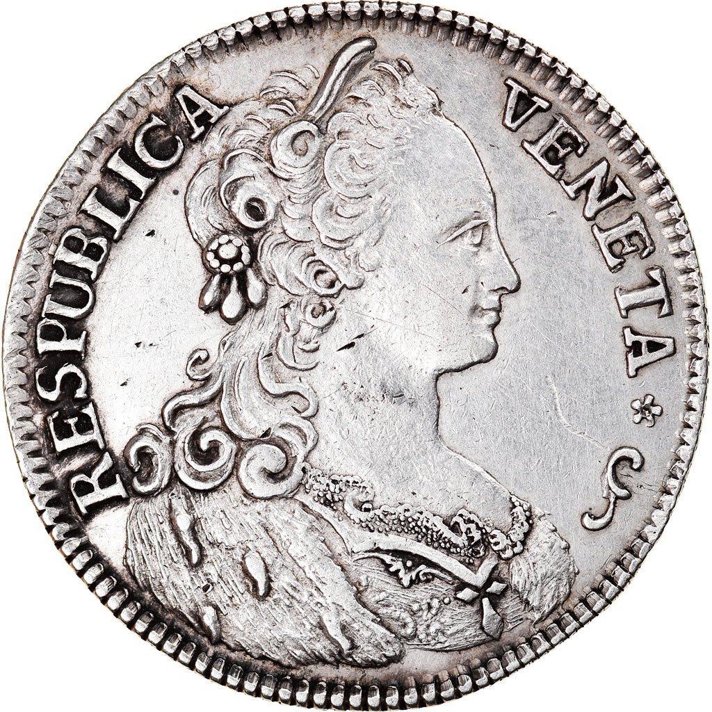 Moneta, STATI ITALIANI, VENICE, Paolo Renier, 1/4 Tallero, 1780, Venezia, BB+