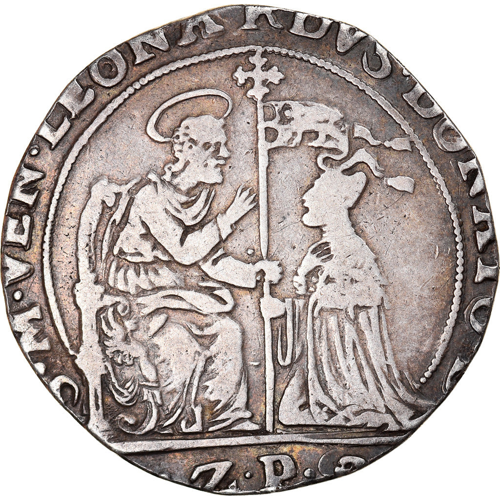 Monnaie, États italiens, Leonardo Dona, Osella, 1607, Venezia, Très rare, TB+