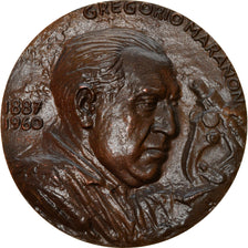 Spain, Medal, Gregorio Maranon, Medicine, 1960, AU(55-58), Bronze
