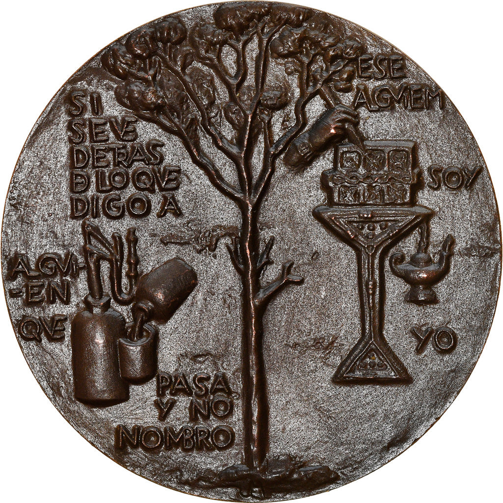 Spain, Medal, Gregorio Maranon, Medicine, 1960, AU(55-58), Bronze
