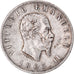 Coin, Italy, Vittorio Emanuele II, 2 Lire, 1863, Torino, VF(20-25), Silver