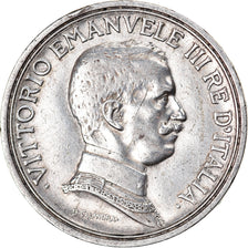 Coin, Italy, Vittorio Emanuele III, 2 Lire, 1916, Rome, AU(50-53), Silver, KM:55