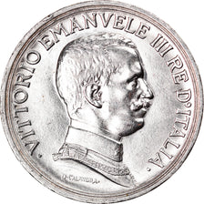 Moneda, Italia, Vittorio Emanuele III, 2 Lire, 1916, Rome, EBC, Plata, KM:55