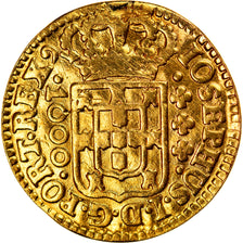 Coin, Brazil, Jose I, 1000 Reis, 1771, VF(30-35), Gold, KM:162.1