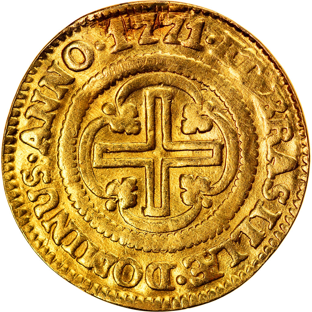 Coin, Brazil, Jose I, 1000 Reis, 1771, VF(30-35), Gold, KM:162.1