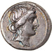 Moneda, Julius Caesar, Denarius, Rome, MBC, Plata, Crawford:458/1