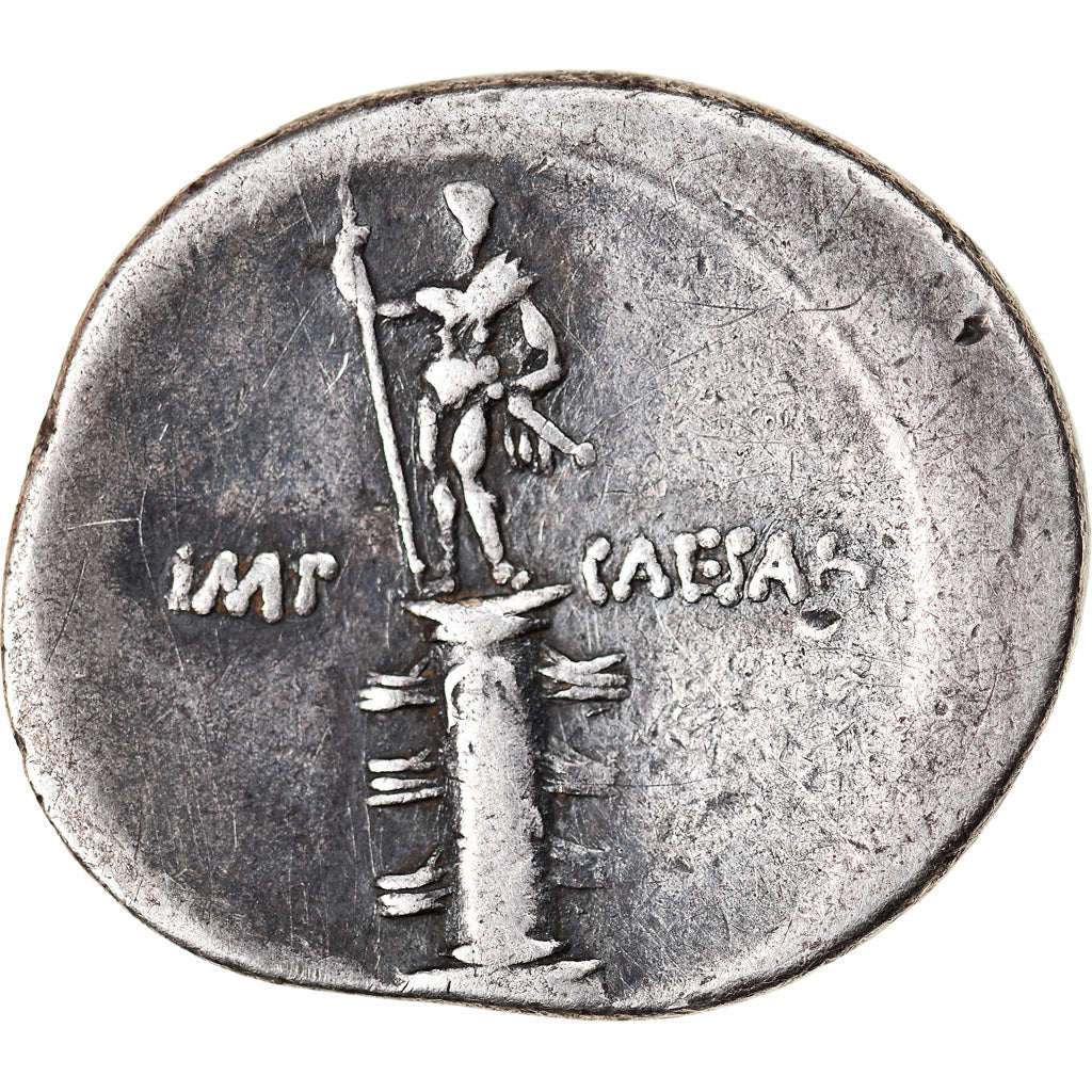 Coin, Augustus, Denarius, Rome, VF(30-35), Silver, RIC:271