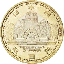 JAPAN, 500 Yen, 2013, KM #198, MS(63), Bi-Metallic, 26.5, 7.11