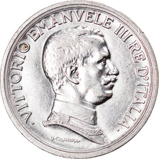 Coin, Italy, Vittorio Emanuele III, 2 Lire, 1914, Rome, AU(50-53), Silver, KM:55