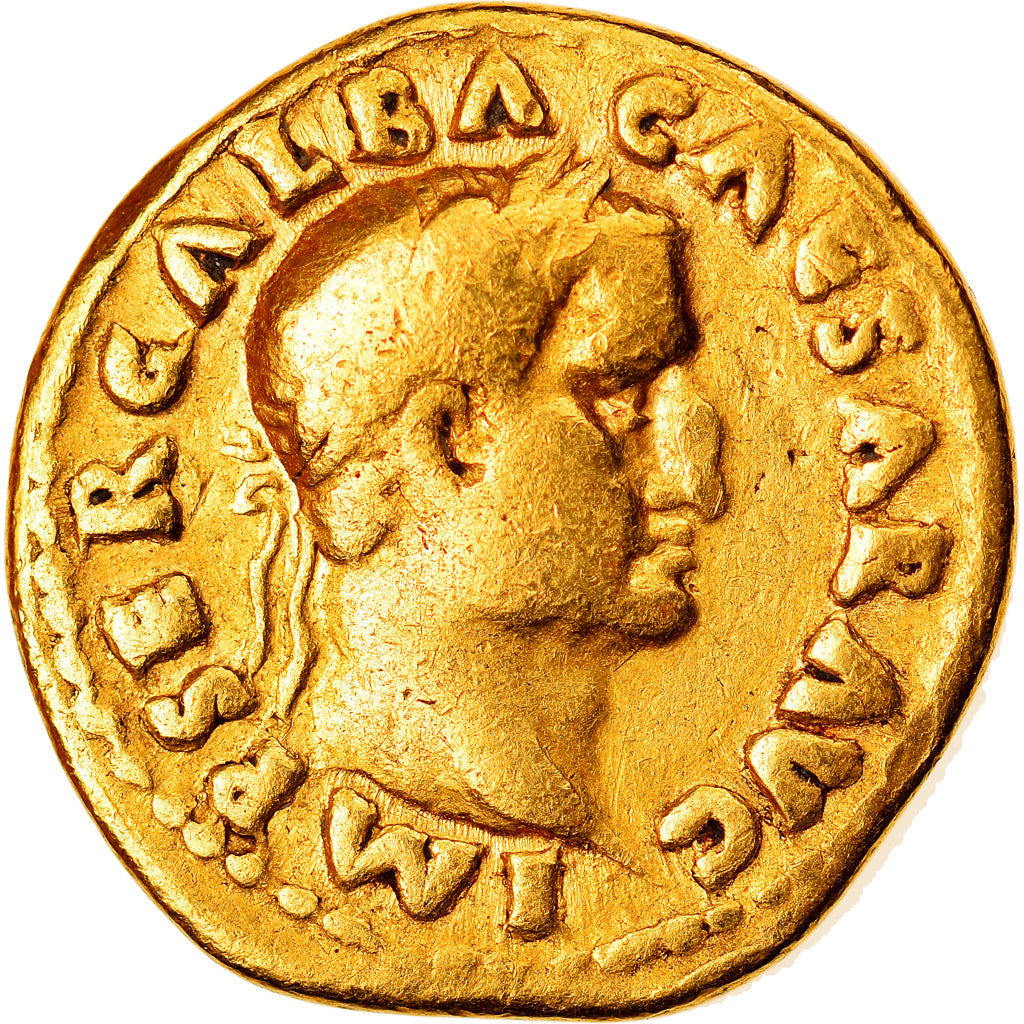 Coin, Galba, Aureus, 68-69, Rome, Rare, VF(30-35), Gold, Cohen:199