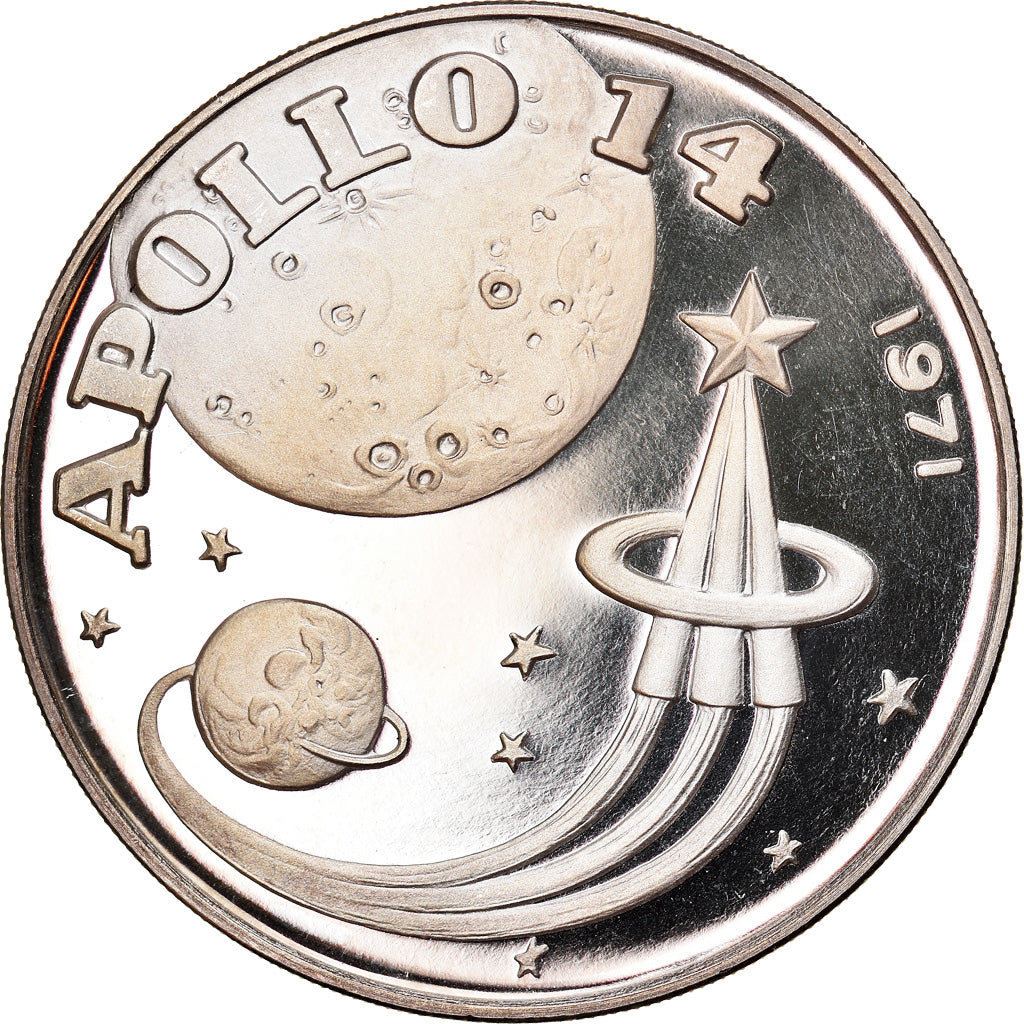 Münze, FUJAIRAH, Muhammad bin Hamad al-Sharqi, 10 Riyals, 1970, STGL, Silber