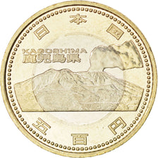 Coin, Japan, Akihito, 500 Yen, 2013, MS(63), Bi-Metallic, KM:208