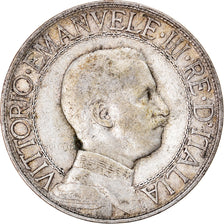 Monnaie, Italie, Vittorio Emanuele III, 2 Lire, 1908, Rome, TB+, Argent, KM:46