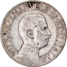 Coin, Italy, Vittorio Emanuele III, Lira, 1913, Rome, VF(20-25), Silver, KM:45