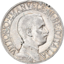 Moeda, Itália, Vittorio Emanuele III, Lira, 1913, Rome, AU(50-53), Prata, KM:45