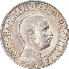 Coin, Italy, Vittorio Emanuele III, Lira, 1913, Rome, AU(55-58), Silver, KM:45